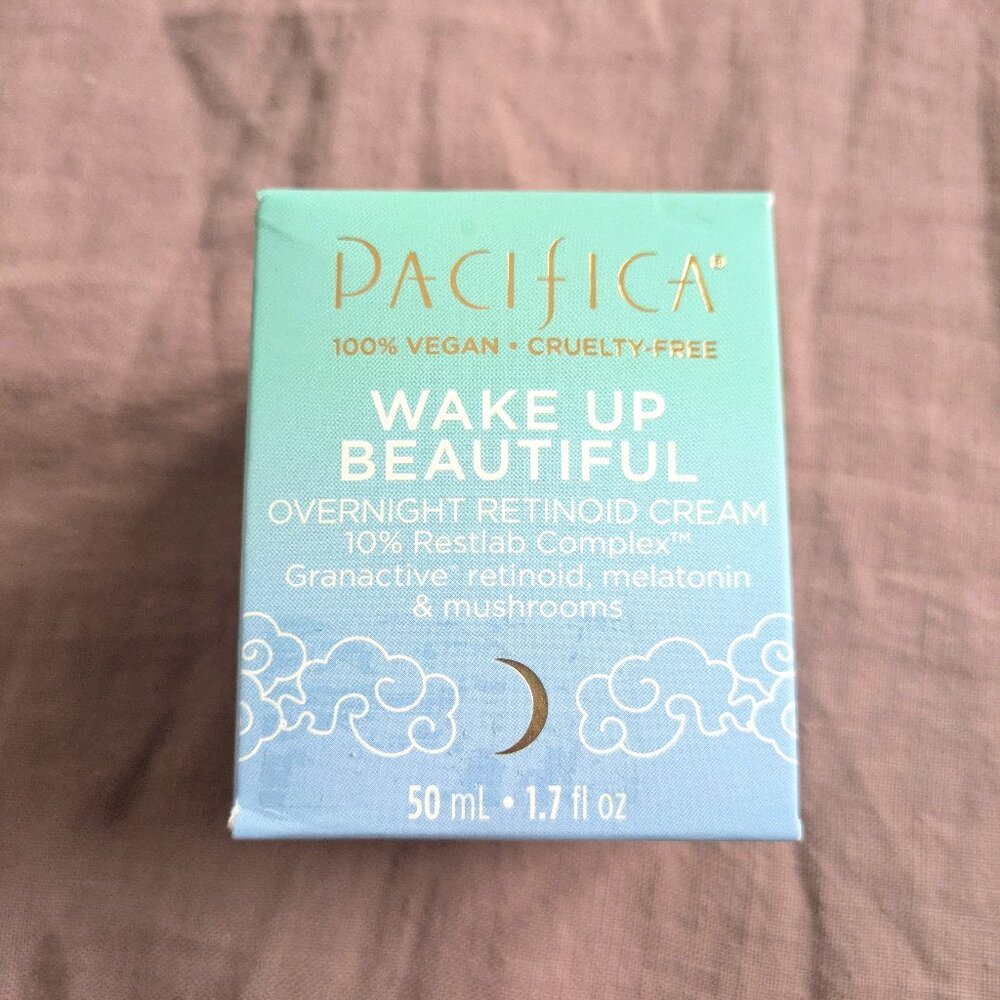 🌸 Pacifica Wake Up Beautiful Overnight Retinoid Cream NIB